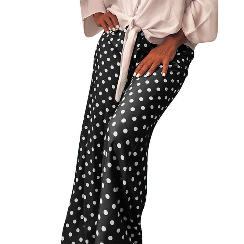 Buy Polka Dot Printing Womens Pants 