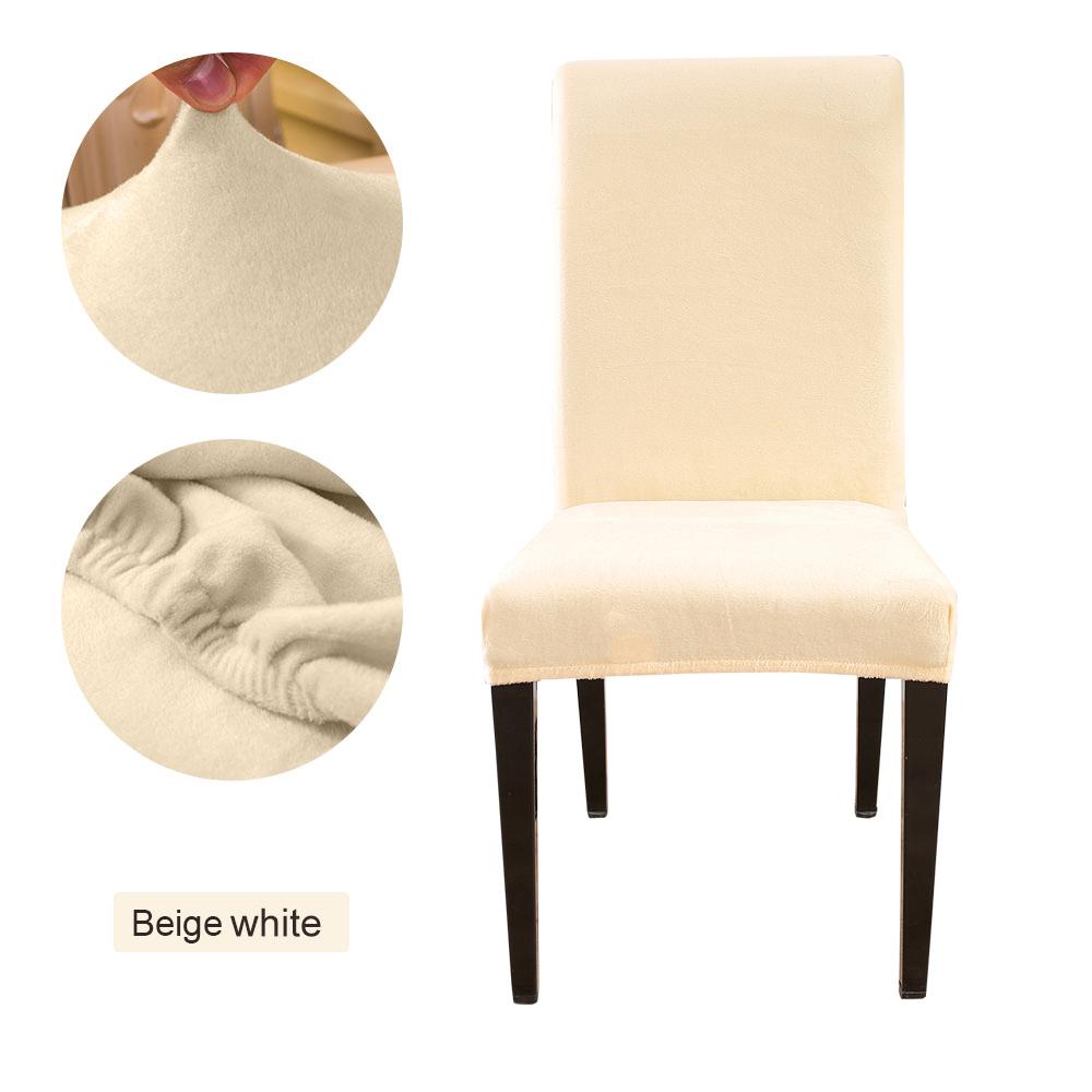 

Мягкие чехлы на стулья для столовой, эластичные чехлы на стулья для столовой, однотонные защитные чехлы для стульев, чехлы для стульев Parson 1piece