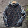 T-shirt Felpa da Uomo Autunno Inverno in Velluto a Maniche Lunghe Nuova Casual Slim con Cappuccio Giacca Top Jacquard Ins