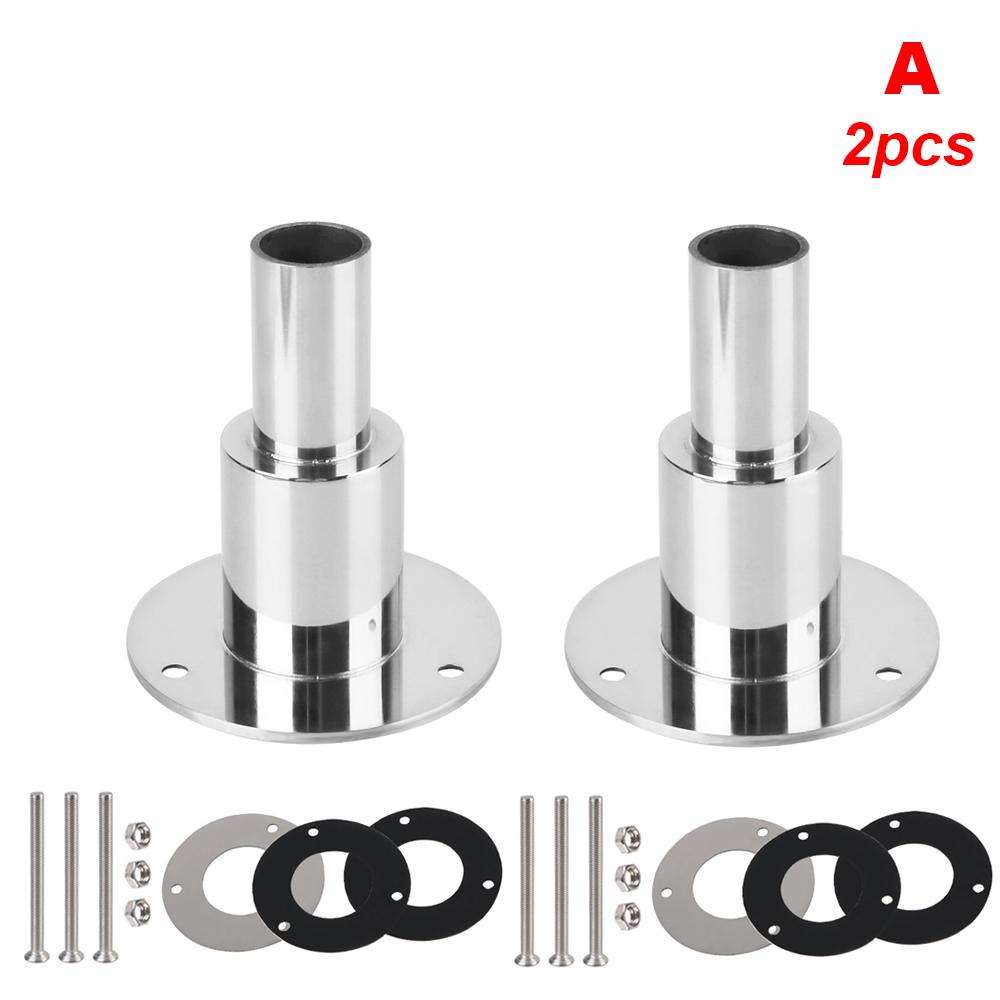 Boat Accessories Stainless Steel Thru Hull Exhaust Fitting Tube Pipe Air Diesel Vent Heater Socket 24mm Dia. RV Hardware Parts