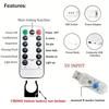 LED Garland Curtain Lights 8 Modes USB Remote Control Fairy Lights String Wedding Christmas Decor for Home Bedroom New Year Lamp