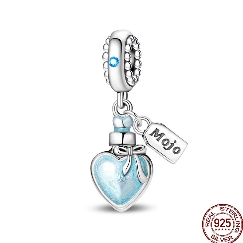 100% Copper Crown Shrimp Crab Charms Beads Butterfly Heart Birthday Pendants Fit Bracelet Jewelry Gifts Marking