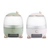 Rotating Rice Storage Container Cereal Dispenser Storage, Green