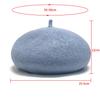 Women's Vintage Artist Beret: Warm Wool Hat for Fall and Winter