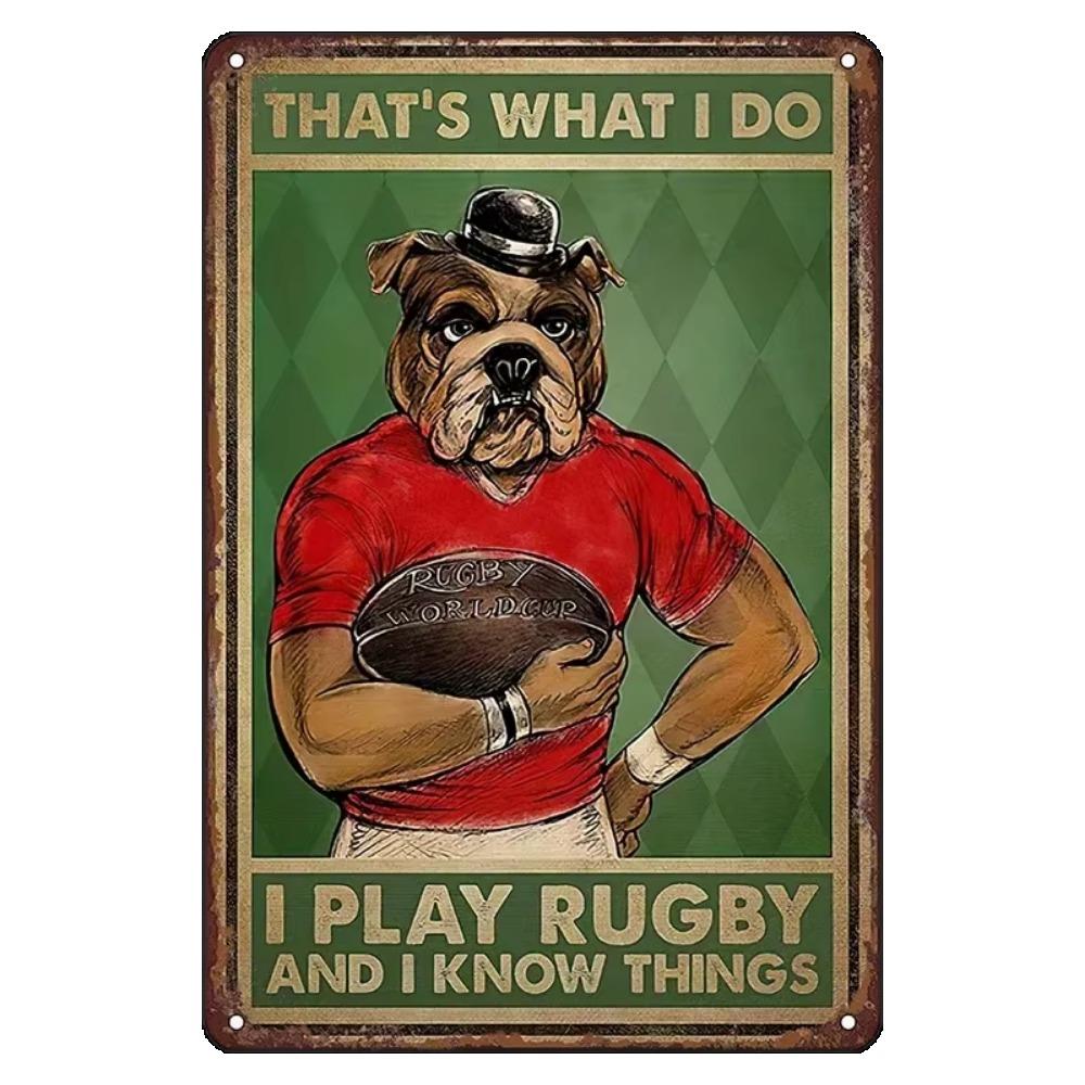 1PC Thick Metal Tin Sign-Corgi Dog Tin Sign -Novelty Posters,Home Decor Wall Art,Funny Signs for Home/Kitchen/Garage/Man Cave