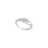 Elegant Design Geometric Double Layer Womens Ring With Adjustable Fit Comfort For