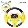 Flash/Music/Sound Eletric Simulation Steering Wheel Toy Educational Stroller Steering Wheel