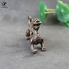 Antique Copper Lucky Beast Pixiu Sacred beast Statue Desktop Ornament Feng Shui Figurine Home Decoration Crafts Accessories