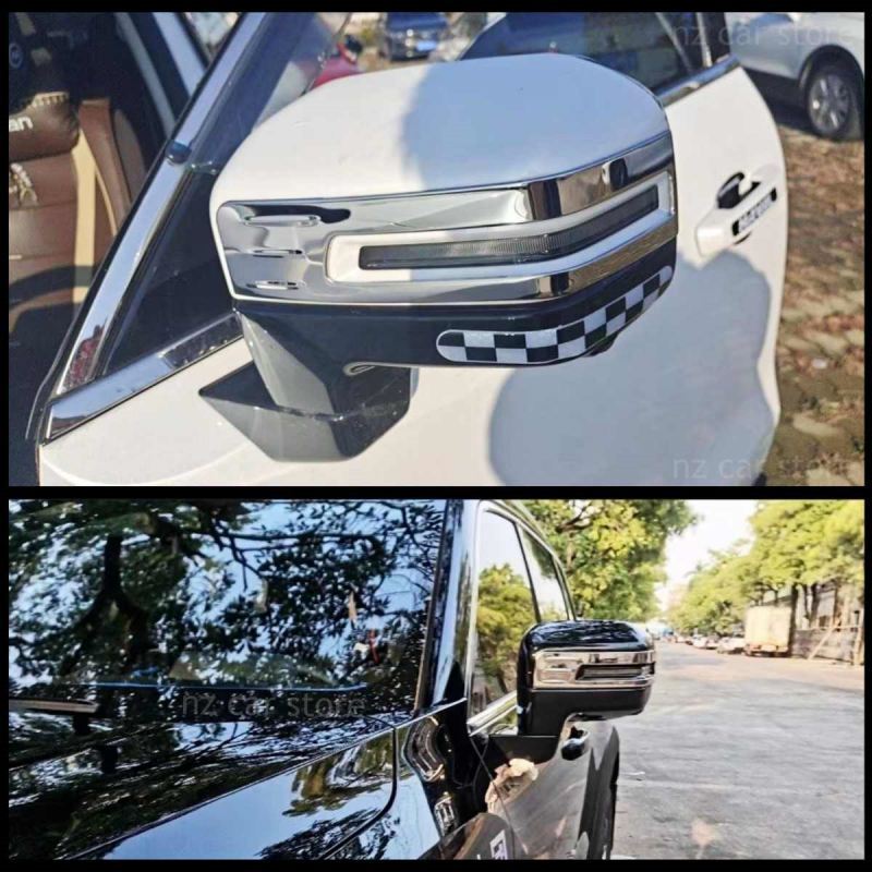 for HAVAL DARGO 2025 2024 Rearview Mirror Sticker Trim Deco Protector Stainless Steel Accessories