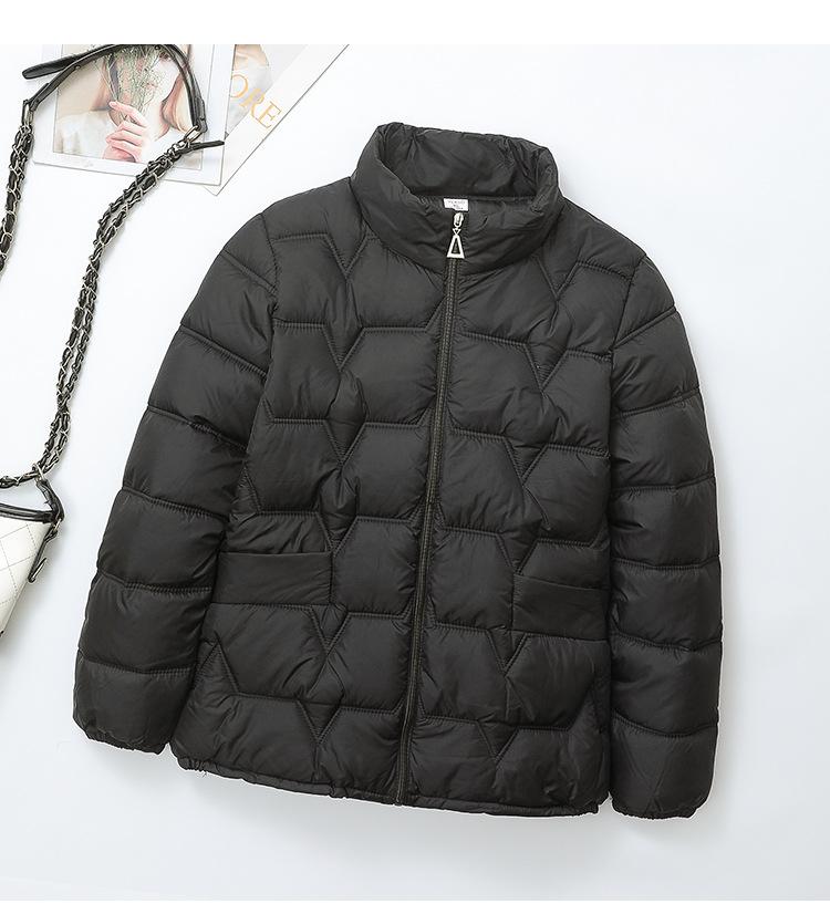 Women's Short Cotton-padded Clothes, Winter Down Cotton-padded Clothes, Loose Large Size and Light Small Cotton-padded Jackets, Winter Jackets.