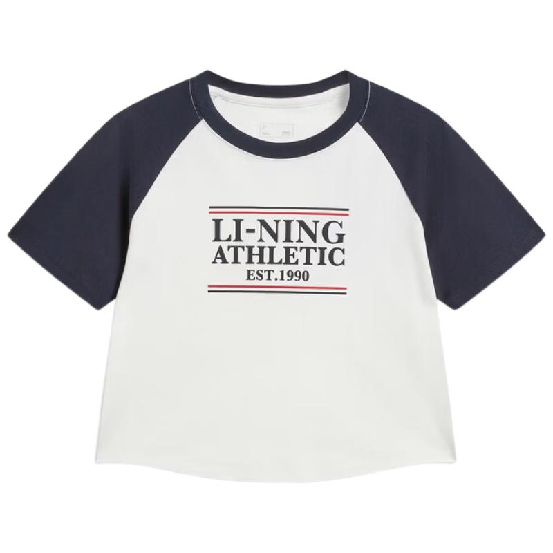 Li-Ning Women s 2026 Spring/Summer Ice Feel Round Neck Short Sleeve T-Shirt S