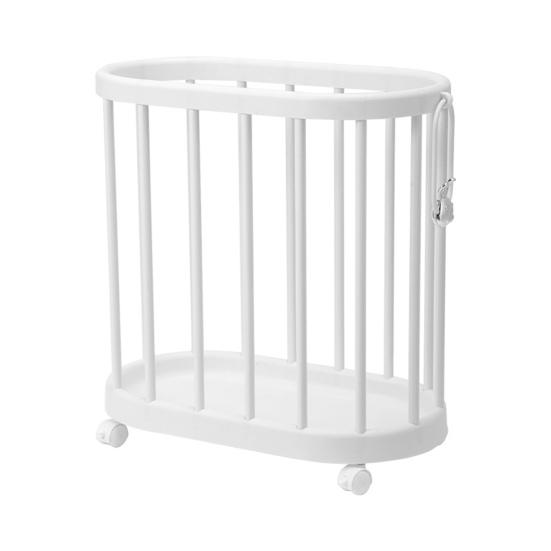 Dirty Clothes Basket with Wheels Large Capacity Moisture-Proof Versatile Slim Clothes Hamper Organizer with Sturdy Metal Frame