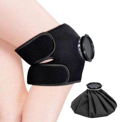 Suporte de gelo para fixação do joelho Gelo Gelo para gelo frio e quente Gelo diário Gelo grande Calor Sem gelo Prevenção de vazamento de água Esportes, Suporte,