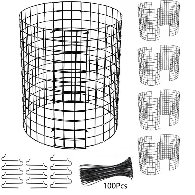 Wide Application Tree Trunk Protector 6 Pack Black