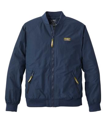 Jachetă de bărbați LL Bean Bomber 3 Sezoane Mărime SUA Nautic 1000107152, Croială, Regular, S, Bleumarin, Albastru,