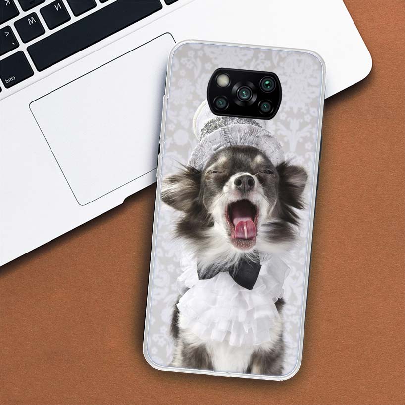 

Чехол для телефона с изображением щенка чихуахуа и собак для Xiaomi Mi 11 Lite 11i 12X 12 9 8 11T 10T 9T Pro 10 5X 6X Ultra 5G Cover Coque Capa Xiaomi Mi 12 Pro