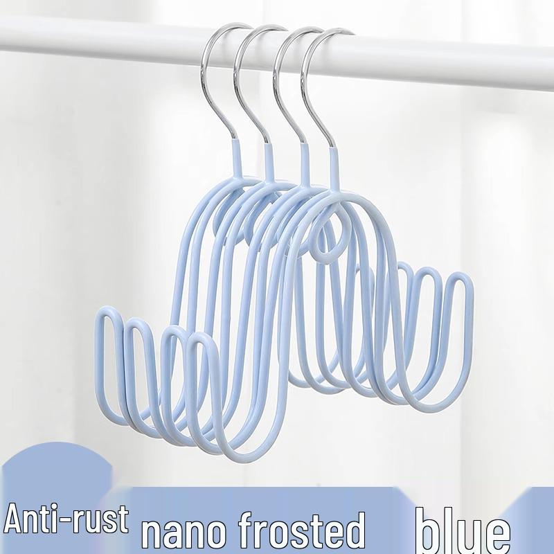 Windproof Indoor/Outdoor Shoe Drying Rack with Hanging Hooks