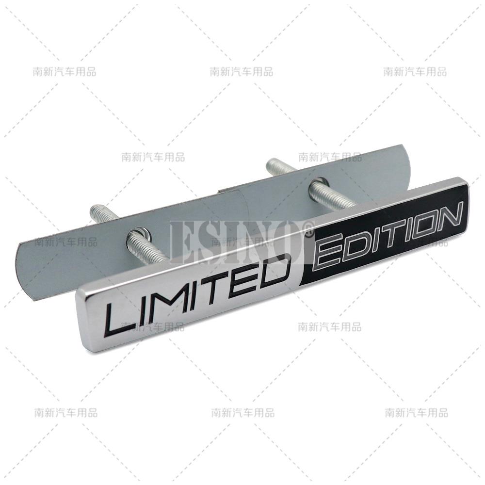 Car Styling 3D Limted Edition Decorative Metal Grill Emblem Rear Trunk Badge Fender Sticker Body Decal Car Accessories