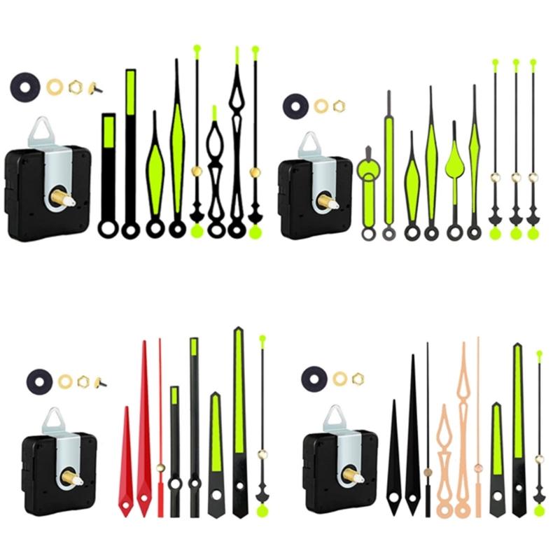 Silents Clock Mechanism Replacement Kits, Battery Operated Clock Movement Parts with Clock Hand DIY Clock Repair Parts