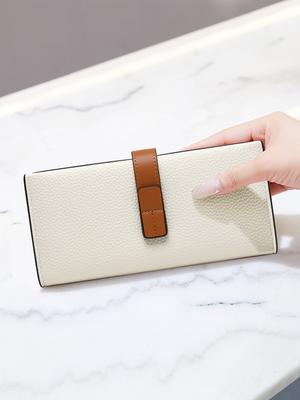 Damenmode Lange Geldbörse, Lässiger Multifunktionaler Kartenhalter, Clutch-Tasche mit Kartenfächern