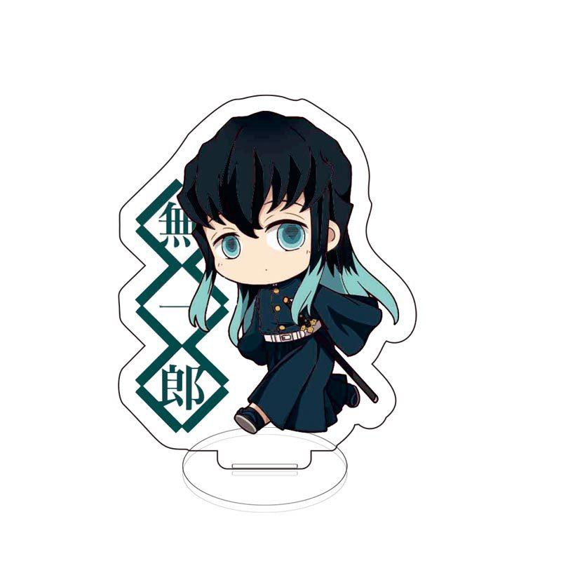 Acrylic Standee Demon Slayer Kamado Tanjiro Agatsuma Zenitsu Cartoon Anime Small Stand Acrylic Figure Anime Merchandise
