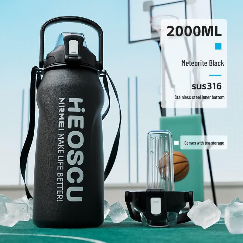 Youluo 2000ML Large Capacity Insulated Water Bottle