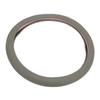 Car Steering Wheel Cover 15in Universal Fit Artificial Leather Protector for ModificationGrey