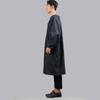 Unisex Reversible Long Denim Coat & Apron: Wear-Resistant, Long-Sleeved, Back Tie, Loose Fit