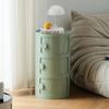 Compact Kids' Bedside Cabinet with Shelf - Sleek Narrow Design