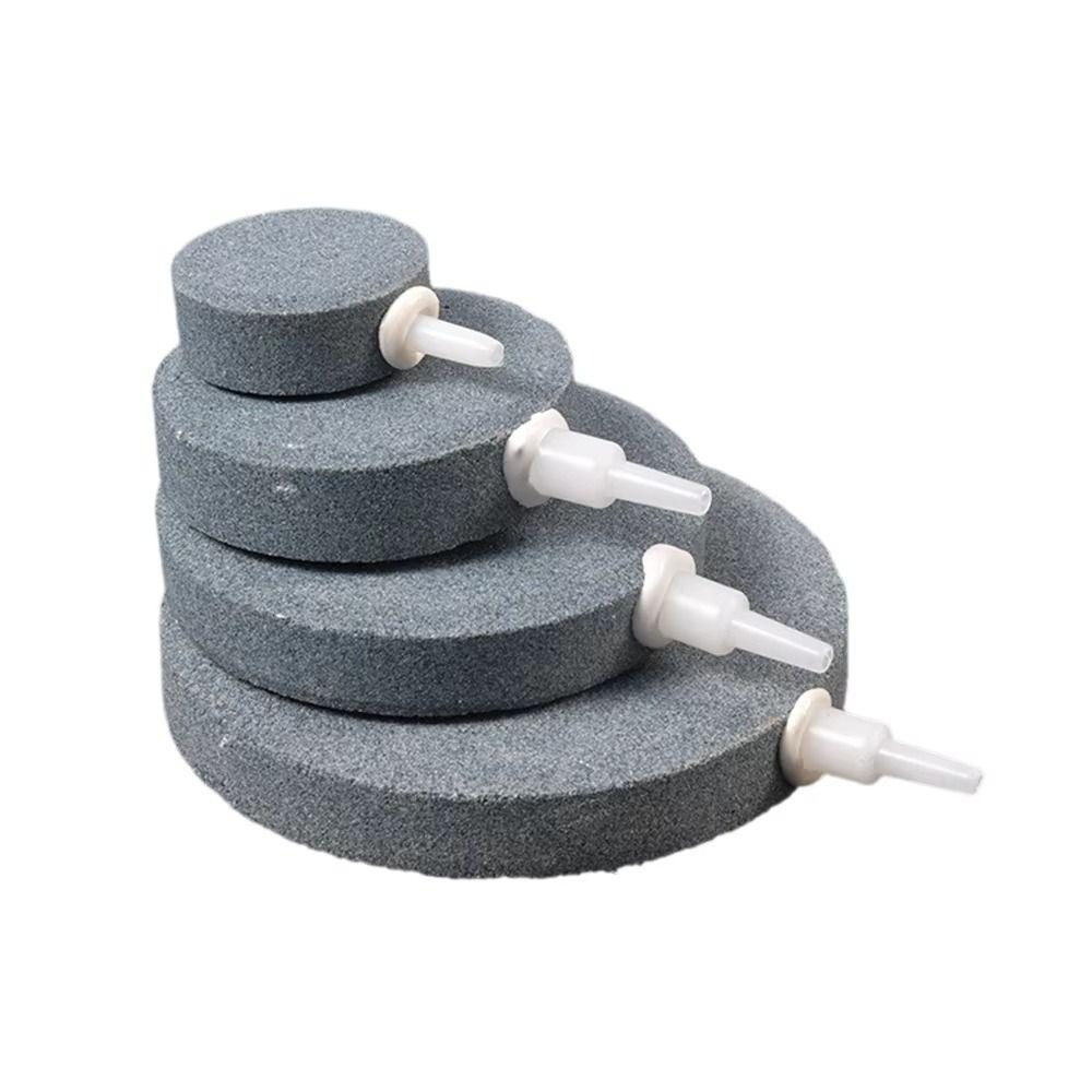 1Pcs Round Aquarium Bubble Stone 4/6/8/10cm Hydroponic Oxygen Plate  Fish Tank Aquarium Accessories