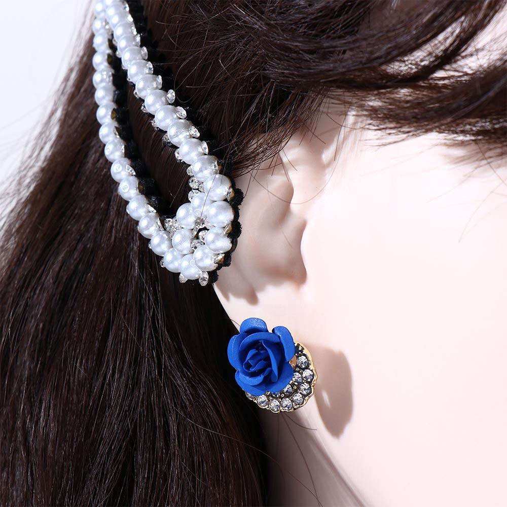 Crystal Temperament For Grils Korean Dangle Earrings Ear Jewelry Women Stud Earrings Drop Earrings