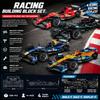 Formula Racing Building Block Car Kit Aerodynamic Design Functional Steering Mechanical Brick Model Toy For Christmas Gift
