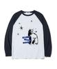 Deomopeuhauseu House Cat Print Oversized Long Sleeve [4 Colors]