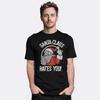 Santa Claus Hates You Funny Christmas T-Shirt, Men's and Women's Sizes (NOV-14115)
