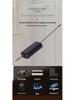 2.4G Wireless Microphone 038 for Home Singing, Live Streaming, and Outdoor Use - One-to-Two Sound Card with Charging Feature