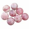 Round Rhodochrosite Gemstones - Pink and White Healing Crystal
