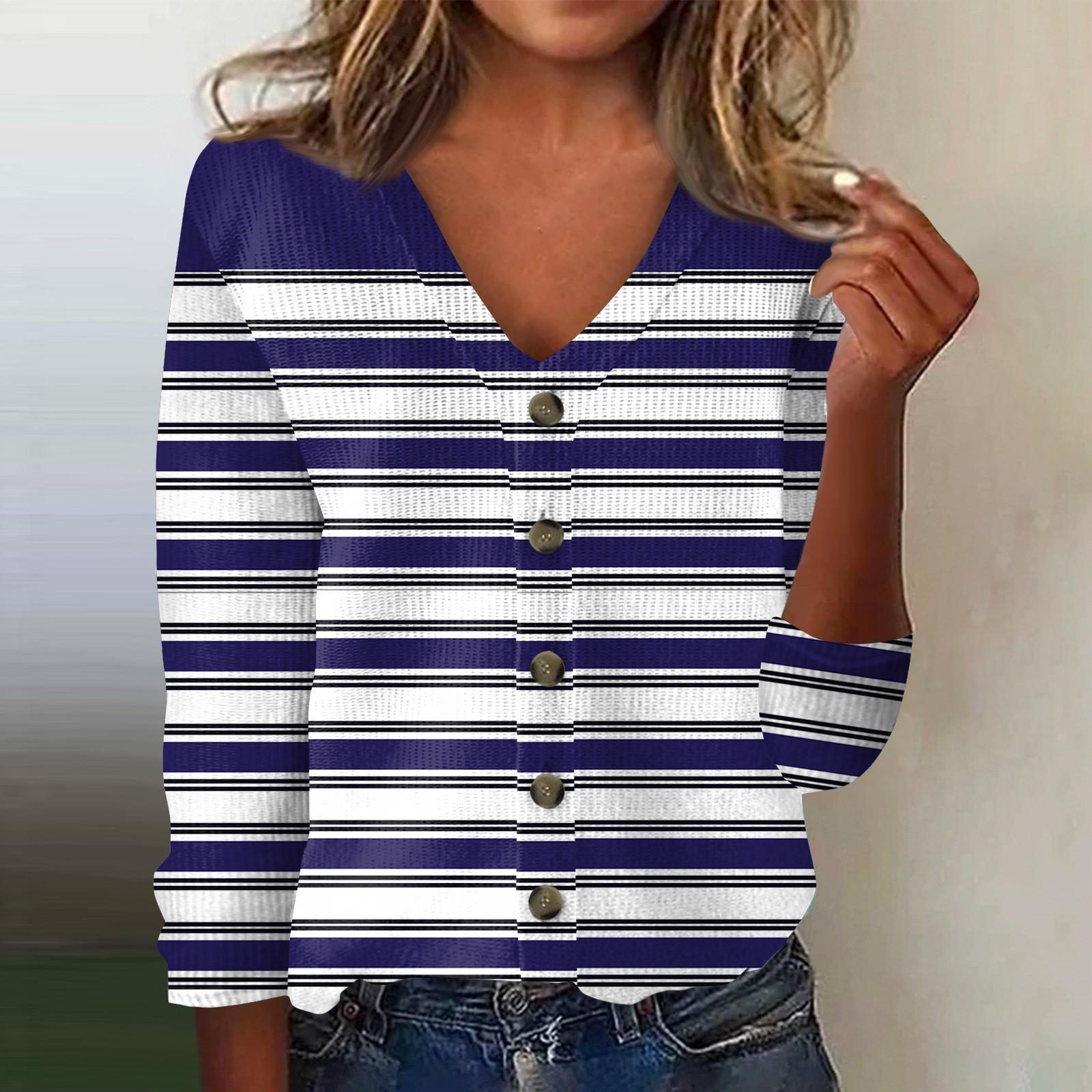 

Женская модная принтованная длинная рукава вязаный кардиган куртка на пуговицах XXXXL