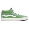 Vans Round Toe Lace-Up Shock Absorbing Durable Mid-Top Skate Shoes Unisex Skate Shoes Green VN0A391FV0N