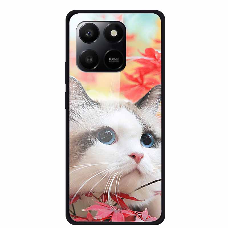 6.77" Glass Back Cover For Honor 400 Smart X7d 2025 Case Tempered Glass Case For Honor Play 10T 5G Case Protective Fundas Shells