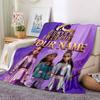 1PC Unicorn Academy Custom Name Patterned Flannel Blanket Suitable For All Seasons For Home Decor Warmth And Comfort Gifts Holiday Present