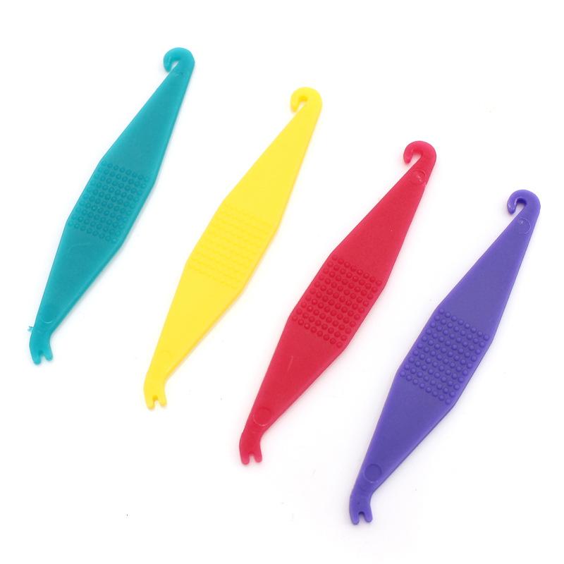 50pcs Dental Orthodontic Elastic Placer Elastic Rubber Band Placing Tools For Braces Ortho Ligature Ties Ring Hook Tooth Care