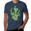 Linocut Cacti 1 Tshirt Quick Dry Training Short Sleeve Tee