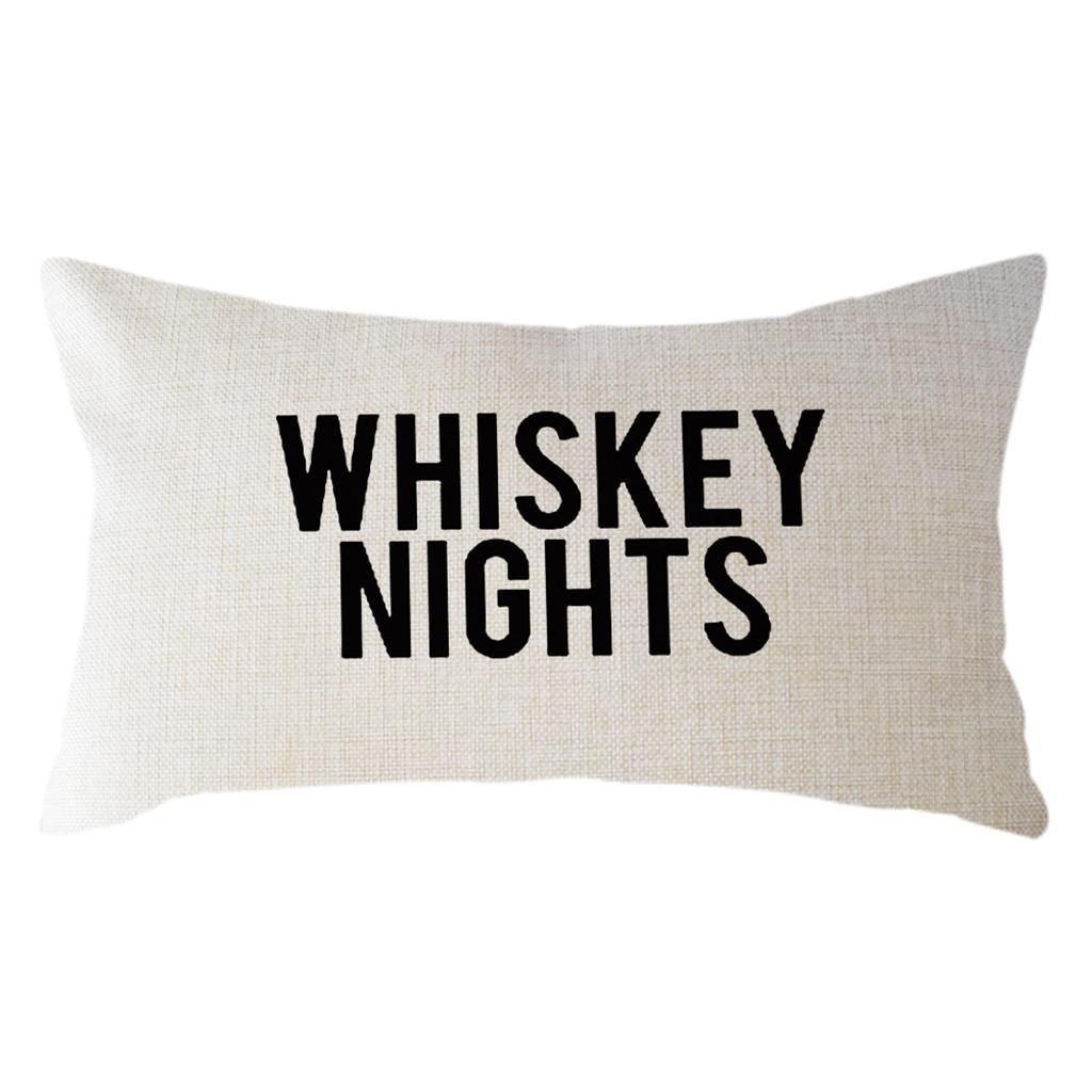 Minimalist Valentine's Day Pillow Case Linen 30x50cm Cushion Cover Home Decor