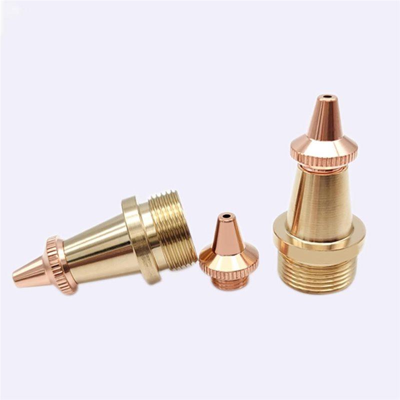 AB34-Copper Laser Nozzles Parts For Fiber Laser Welder Copper Laser Nozzles For SUP20S/T SUP21S/T