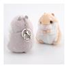 [Lukeyarm] Pairing Keychain | Cute Couple Hamster Keychain Handbag Plush Mobile Phone Pendant New Year Valentine's Day Gift Gift Light (Yellow +
