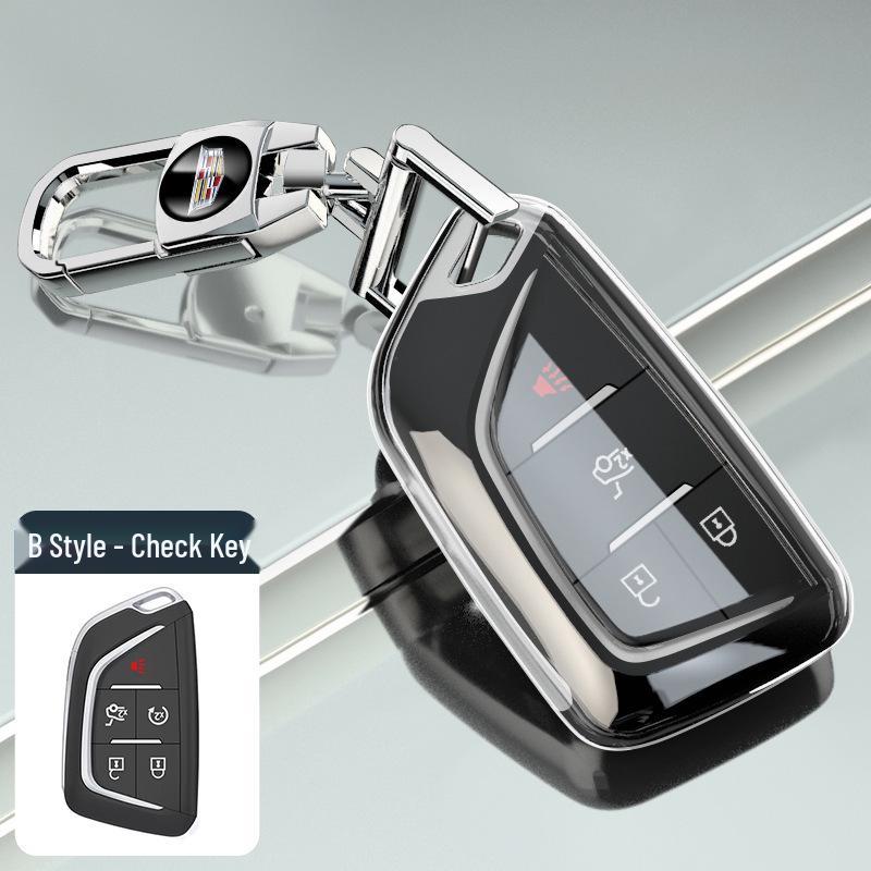 Cadillac Key Case for XT5, XT4, XT6, XTS, CT4, CT5, CT6, ATSL, SRT, GT4