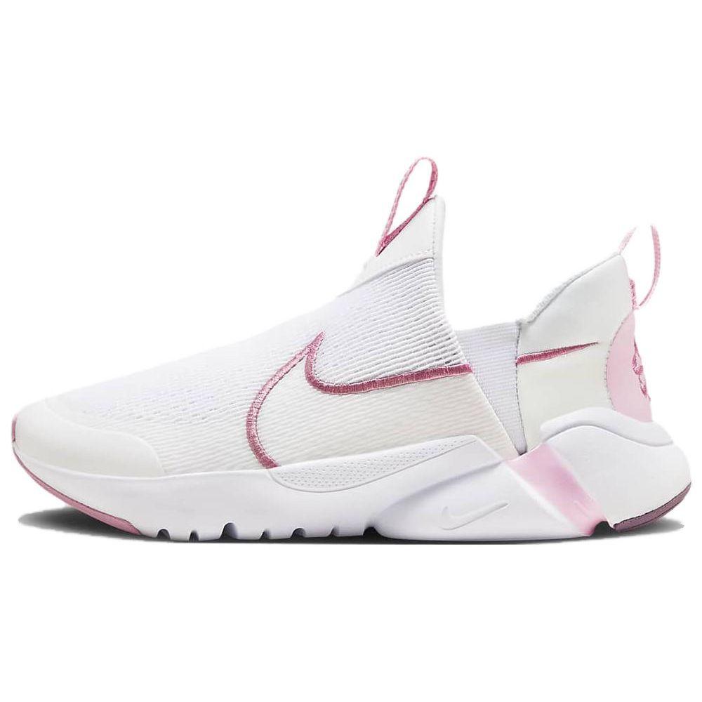 

Nike Flex Plus Comfortable Fit Mesh Durable Breathable Support Low Top Running Shoes Kids Running Shoes White Pink DV8999-100 38