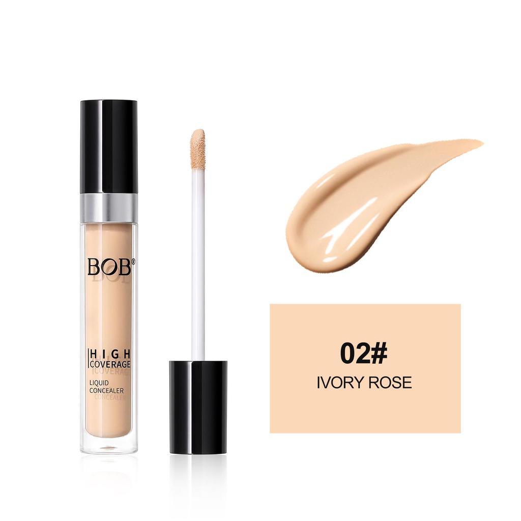 BOB Matte Light Transparent Concealer Lasting Brightening Natural Skin Repair Moisturizing Base Makeup Foundation Women