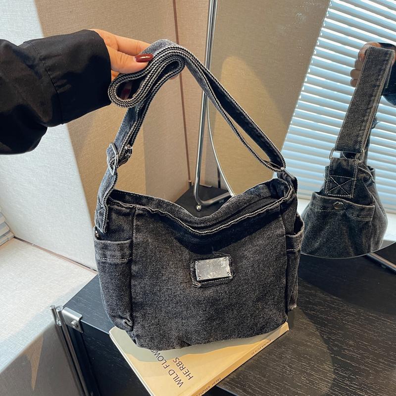 Women's Denim Crossbody Bag