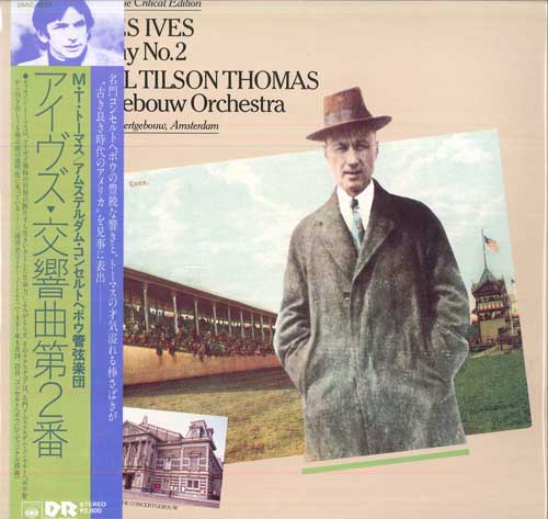 

LP Record MICHAEL TILSON THOMAS, CONCERTGEBOU - Ives: Symphony No. 2 28AC1633 CBS SONY 1982 Japan Obi Classical Used